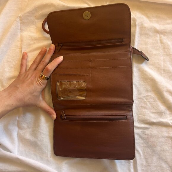 Vintage Woven Leather Crossbody Bag – Tan/Brown – Dillard’s - Picture 4 of 11